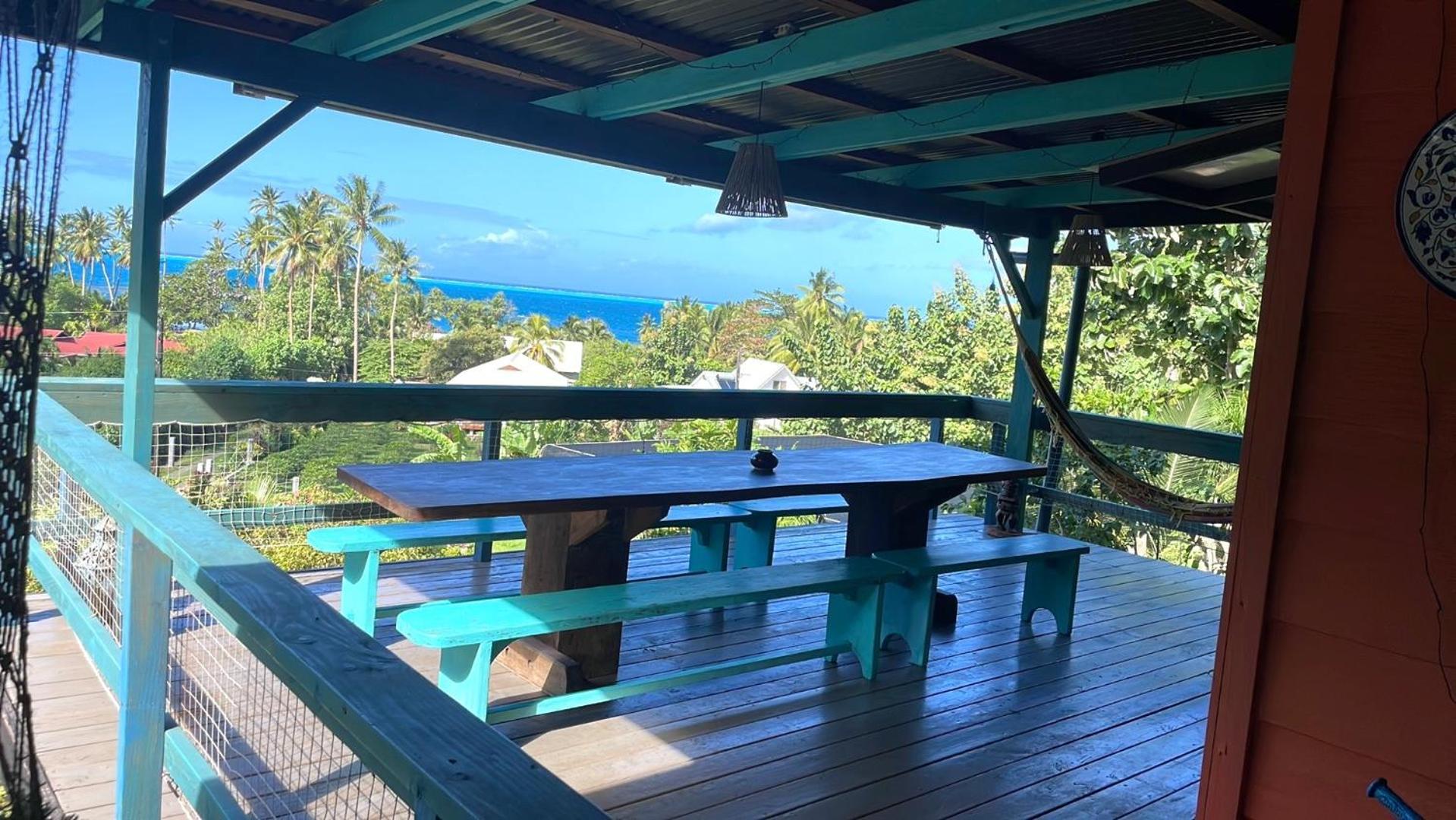 Apartament Fare Mato Tahaa Patio  Zewnętrze zdjęcie